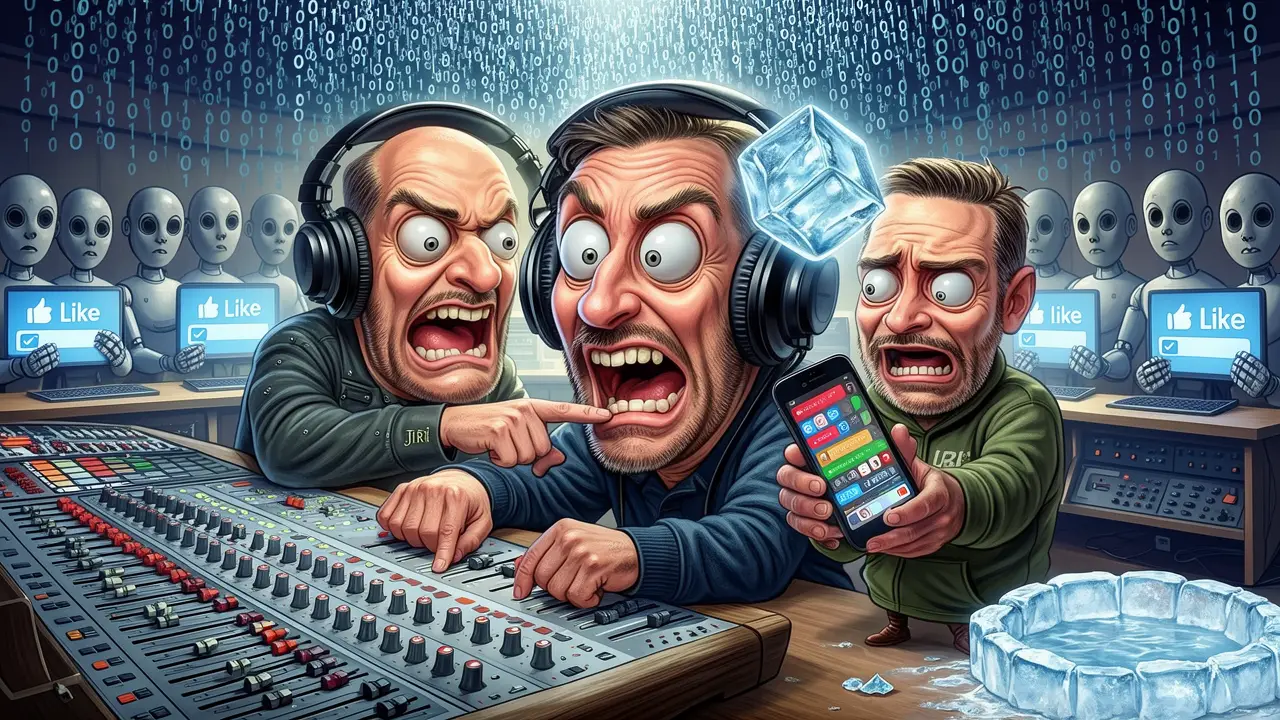 Cover art: Mozkový hackeři v ledové tříšti