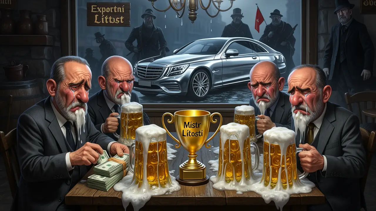 Cover art: Národní poklad: Sebelítost s.r.o.
