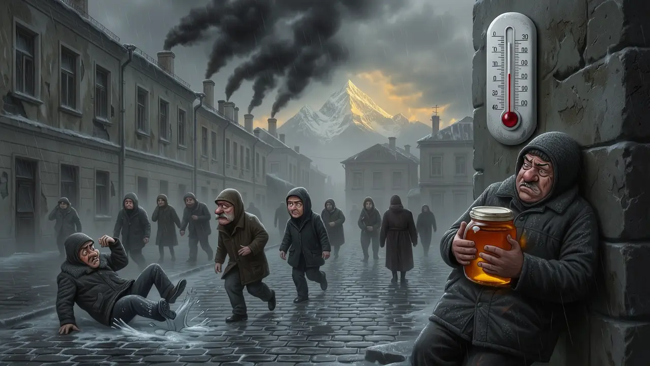 Cover art: Nekonečná šedá deka