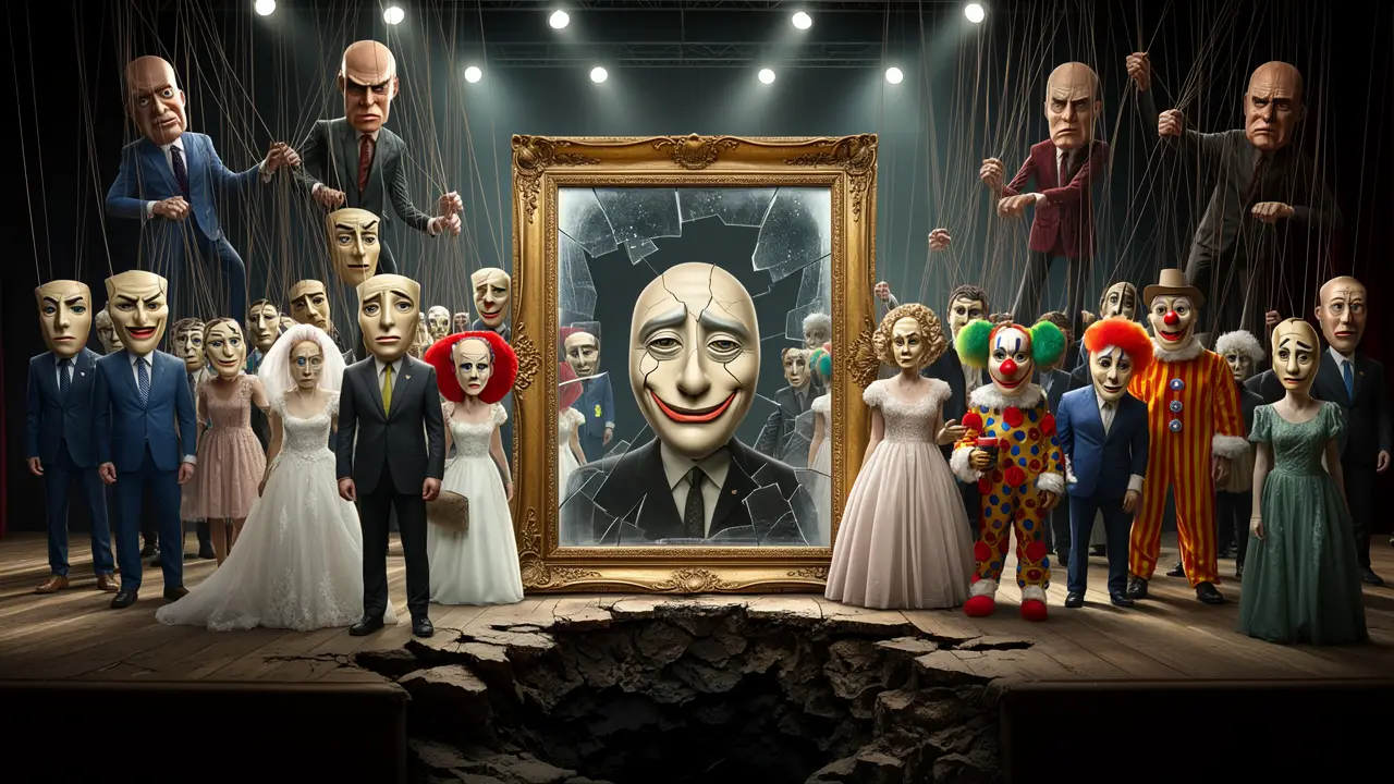 Cover art: O smutku člověka který zapomněl svou vlastní tvář