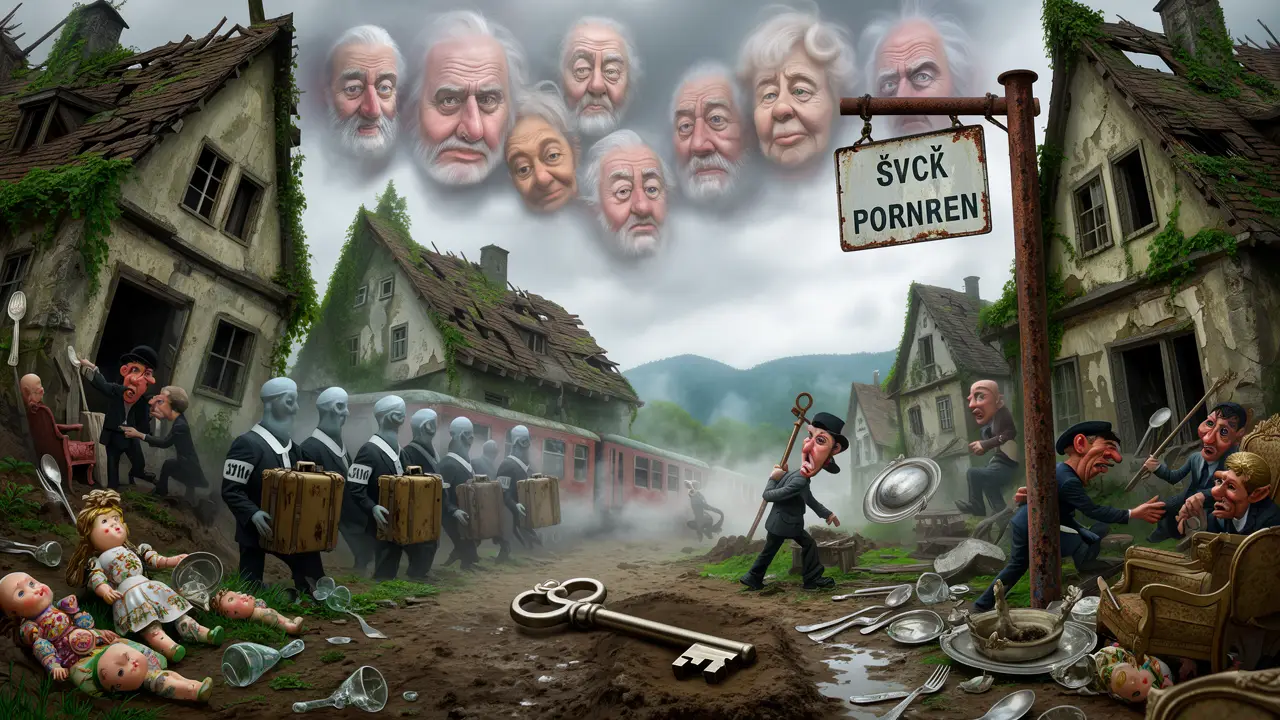 Cover art: Ozvěny prázdných domů