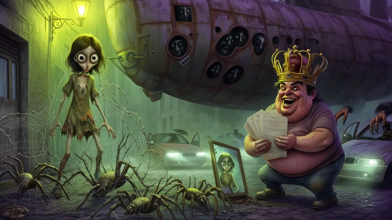 Cover art: Příběh o tom jak se nevinná láska změnila v noční můru na