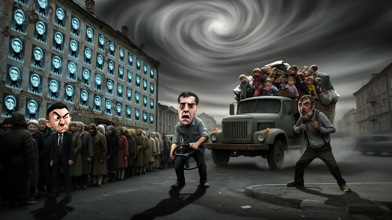 Cover art: Portréty padlých a těžké ticho přeživších