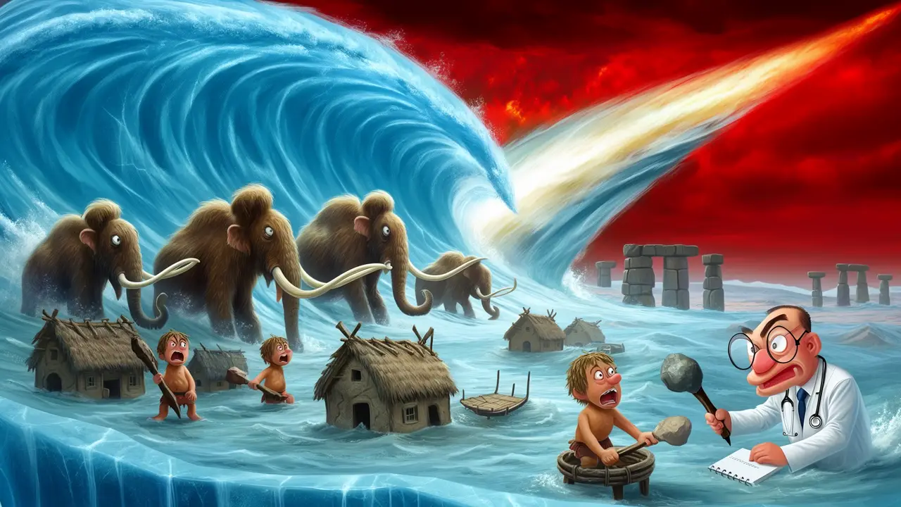 Cover art: Potopa nebyl jen mýtus z nedělní školy