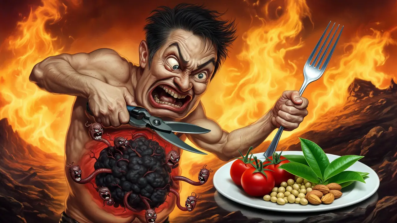Cover art: Pravda o tom co krmí skryté nebezpečí v nás