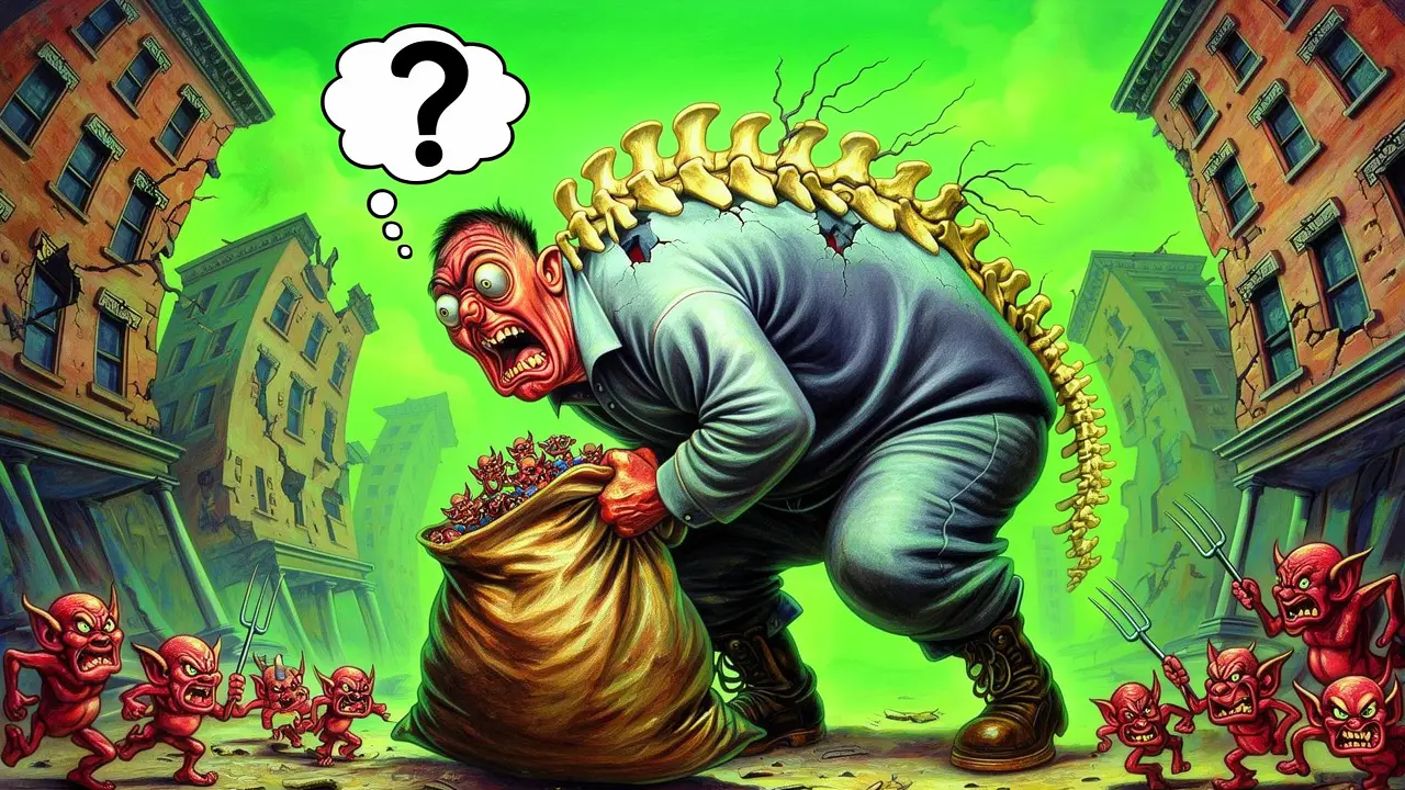 Cover art: Proč tvoje páteř potichu křičí o pomoc