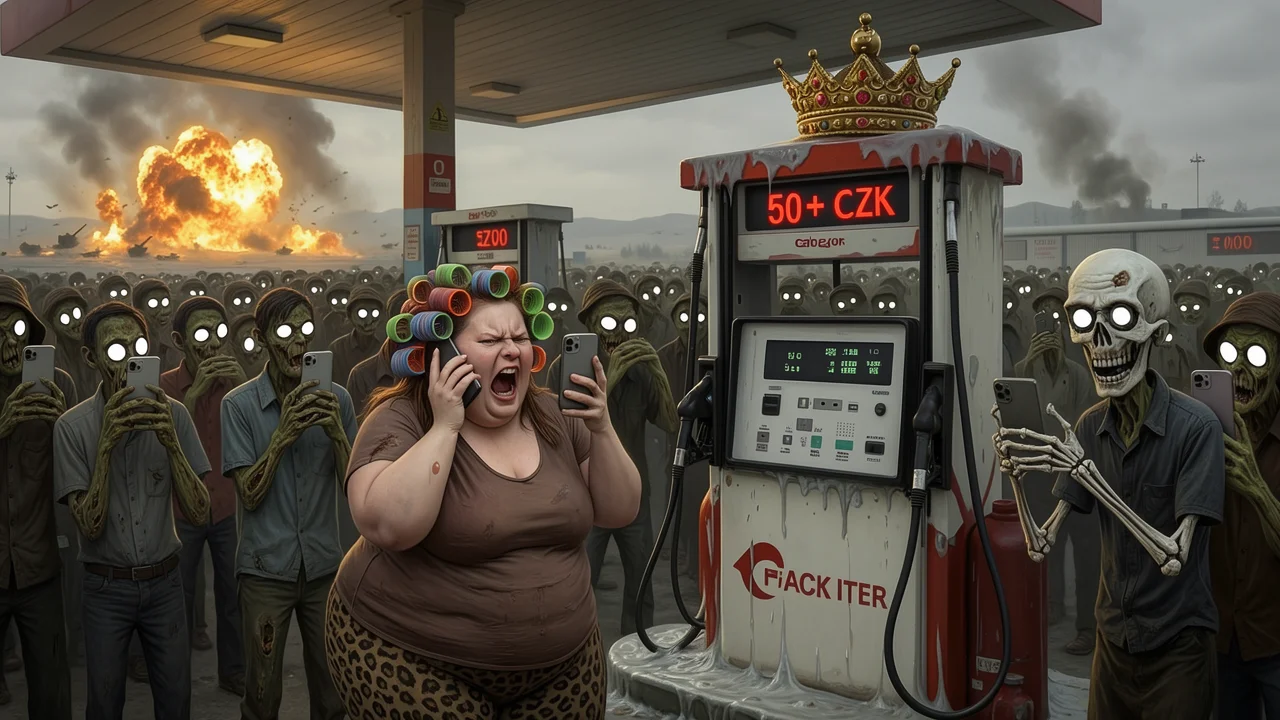 Cover art: Pumpa hlásí padesát, zatímco sítě sledují cizí svár