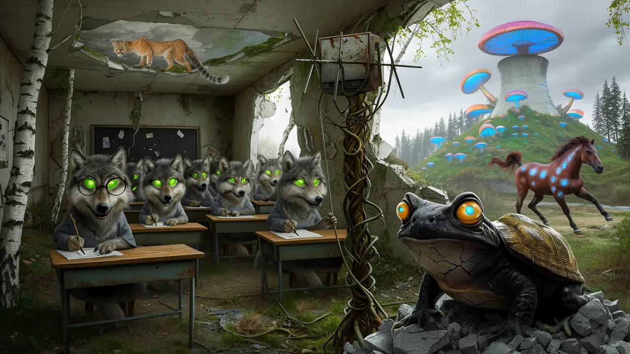 Cover art: Radiace ukázala vlídnější tvář než celá lidská rasa