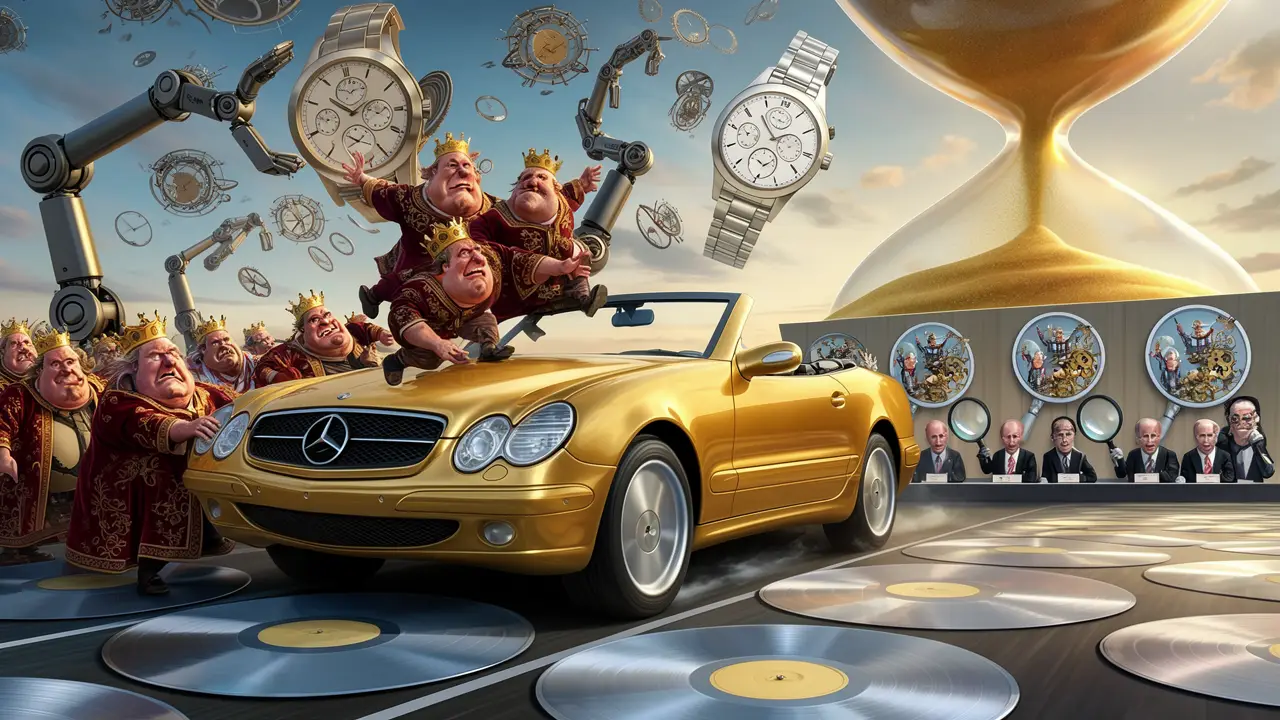 Cover art: Rolex na ruce a pravda skrytá hluboko uvnitř stroje