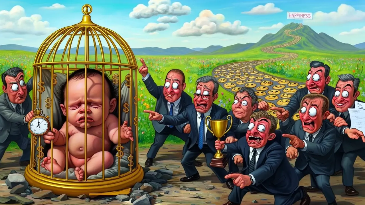 Cover art: Rovnováha mezi tvrdým drilem a dětským smíchem