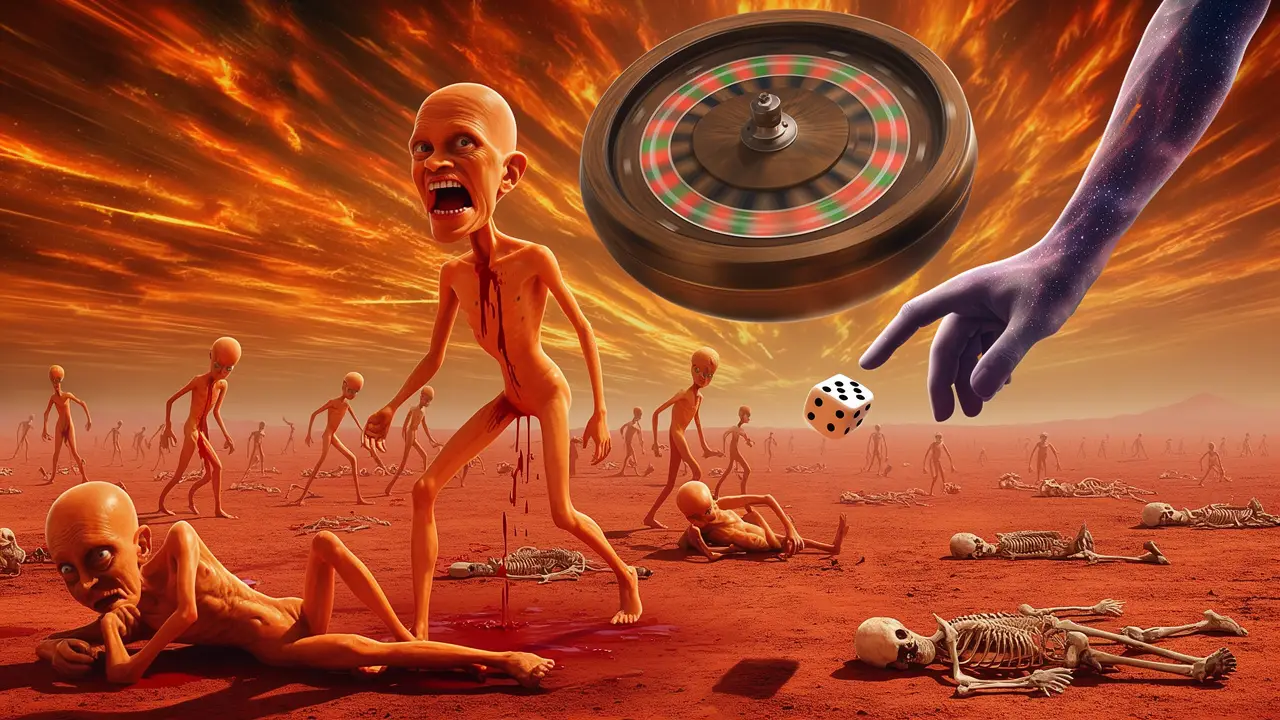 Cover art: Rudý prach, křehké kosti a zrod nového druhu