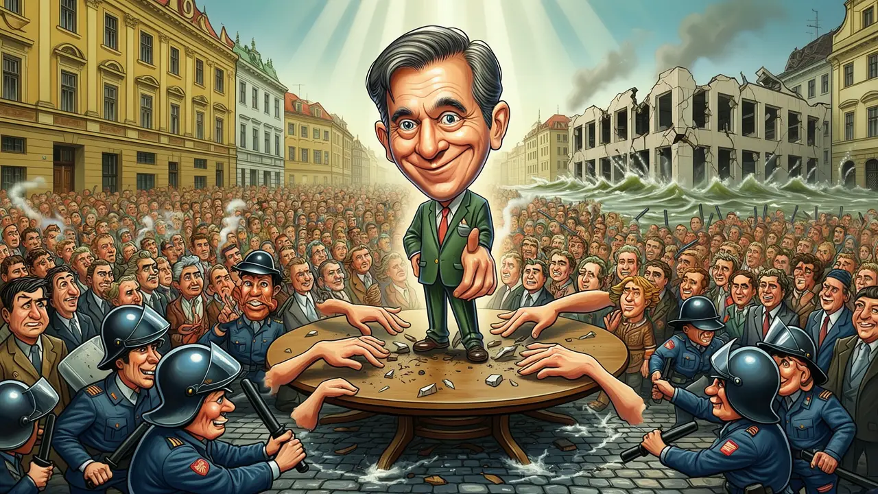 Cover art: Sázka na svobodu během listopadové revoluce