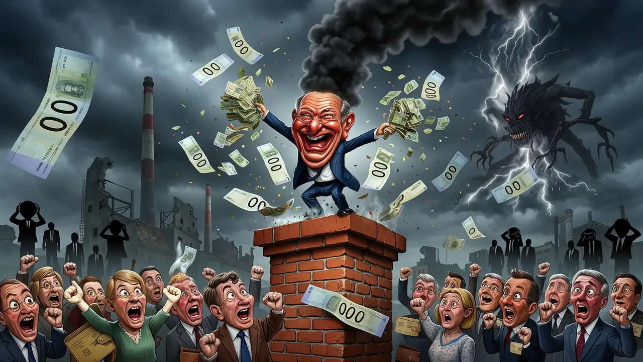 Cover art: STÁTNÍ KASA CÁLUJE SOLÁRY