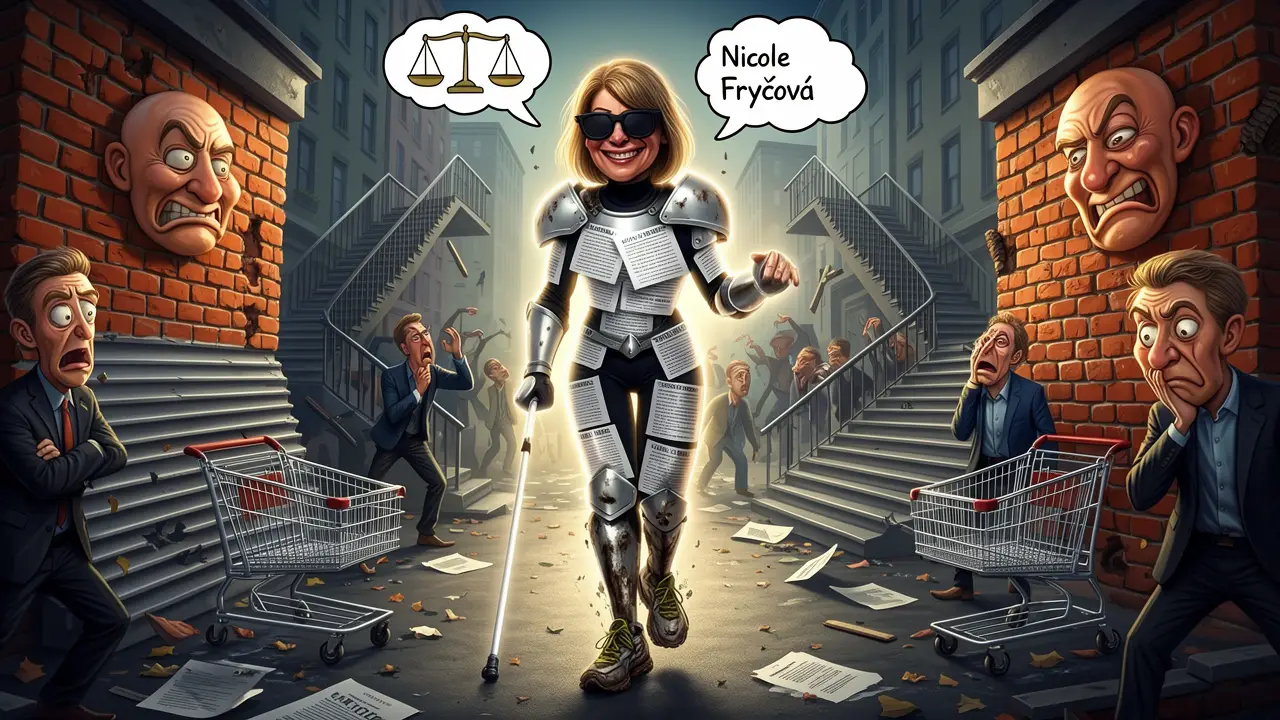 Cover art: Svědkyně tmy: Právo na život bez bariér