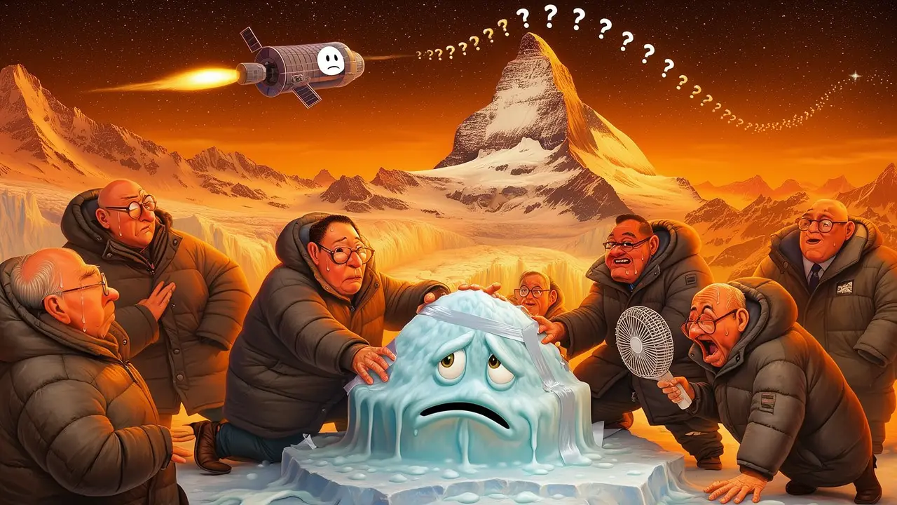 Cover art: Světy kamení a ledu od Alp až po okraj soustavy
