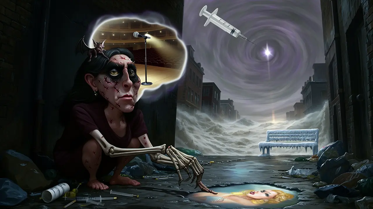 Cover art: Temná noc kdy Raven hledá ztracenou naději