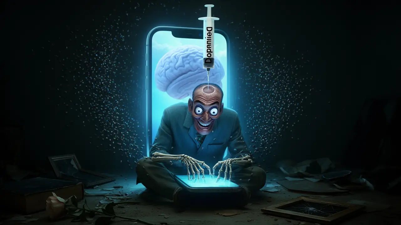 Cover art: Temná propast digitální rozkoše, o které se všichni bojí