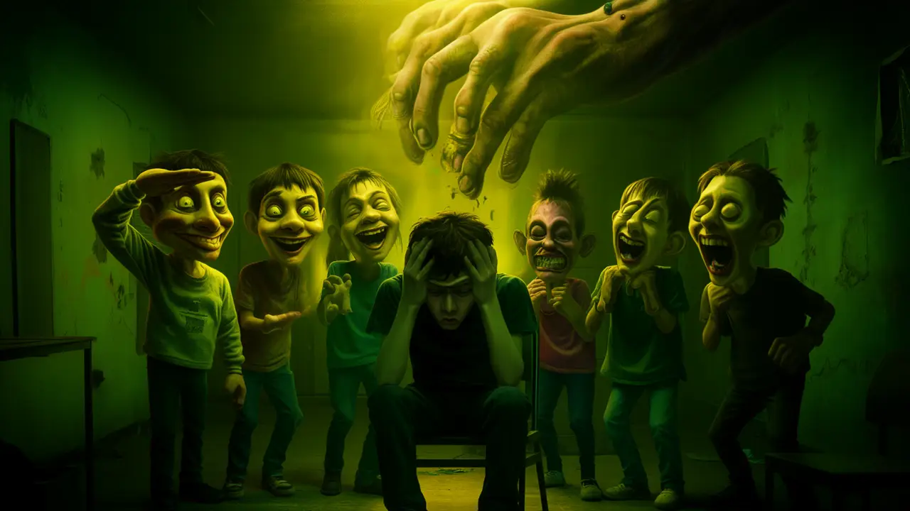 Cover art: Ten moment kdy sranda končí a začíná tma