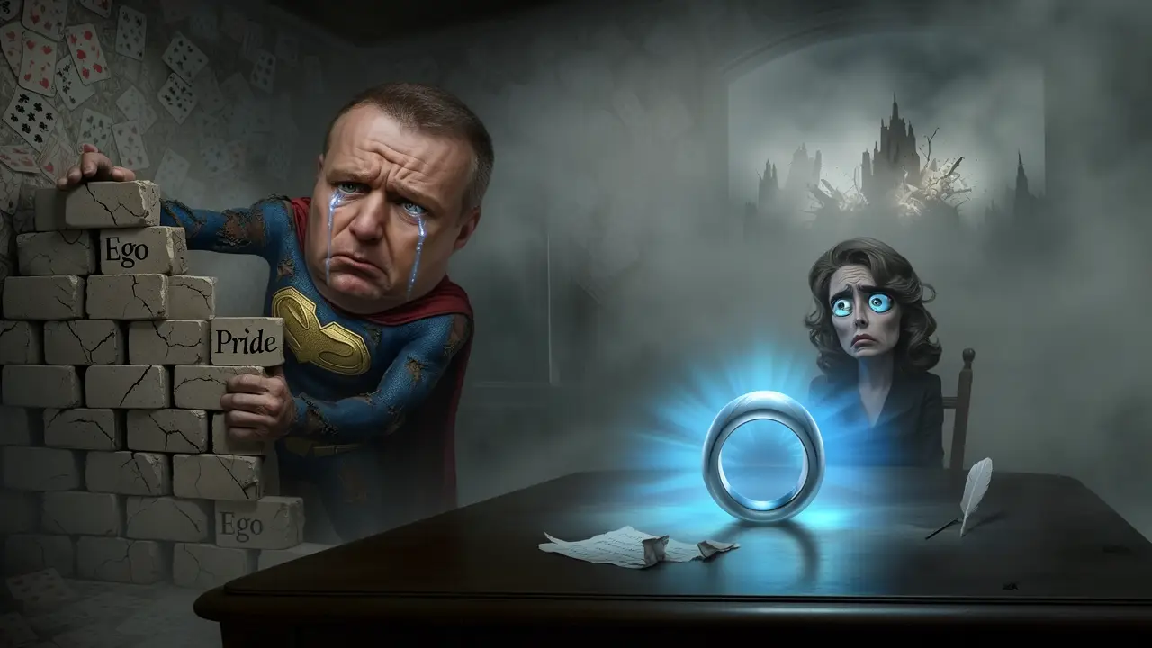Cover art: Tichá smrt manželství za zavřenými dveřmi
