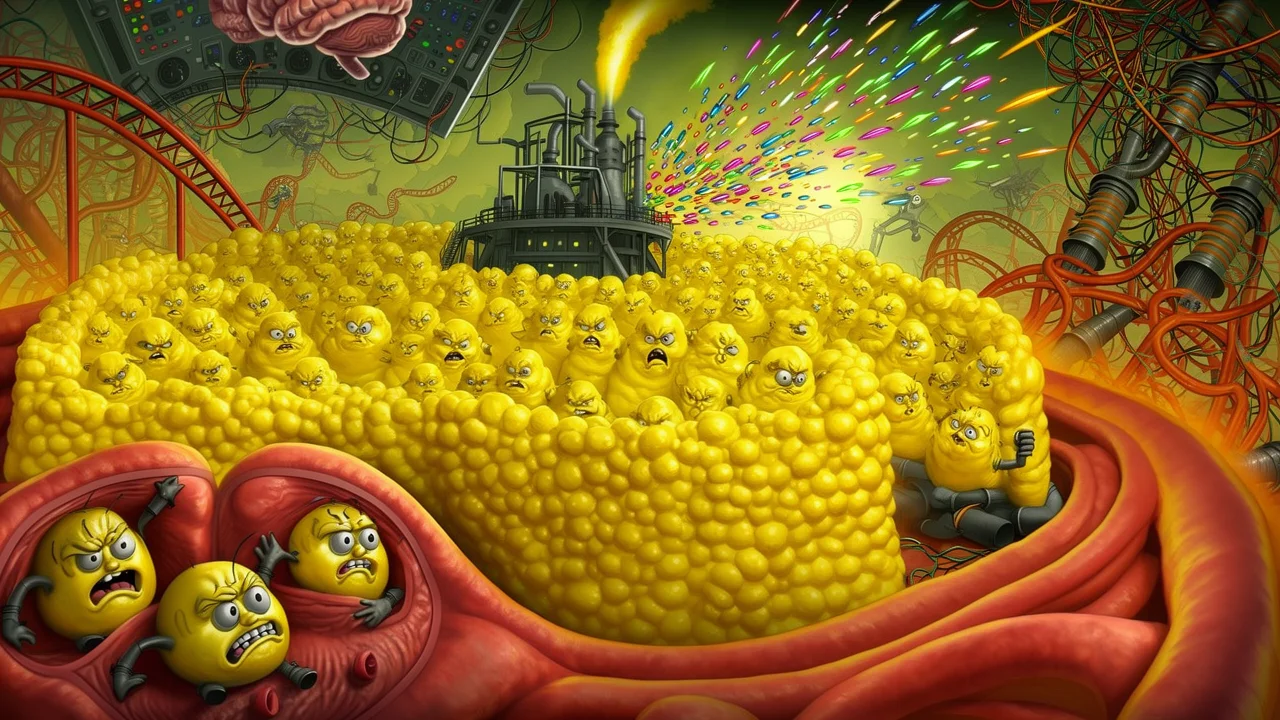 Cover art: Tichá továrna ukrytá hluboko v těle