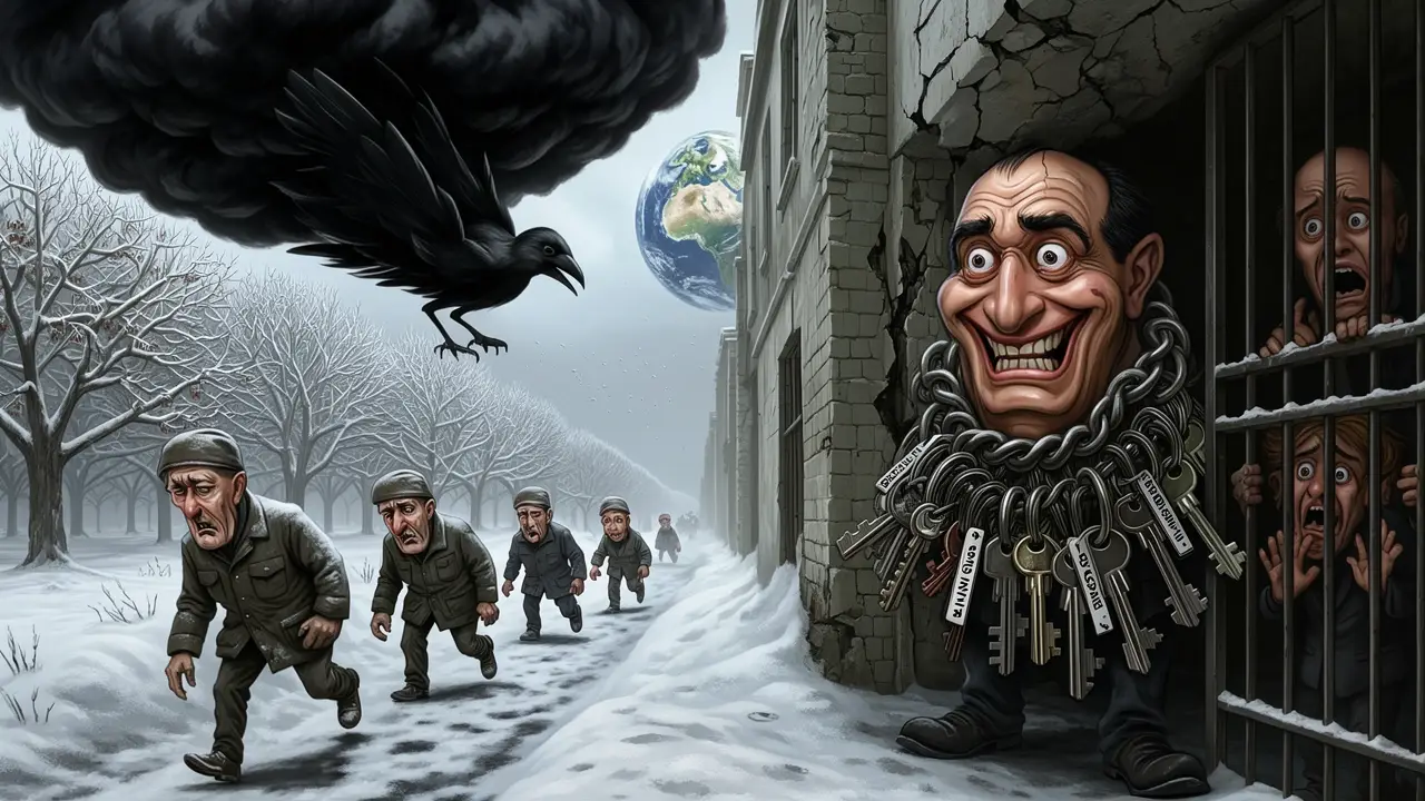 Cover art: Ticho které křičí přes hranice zavřené země