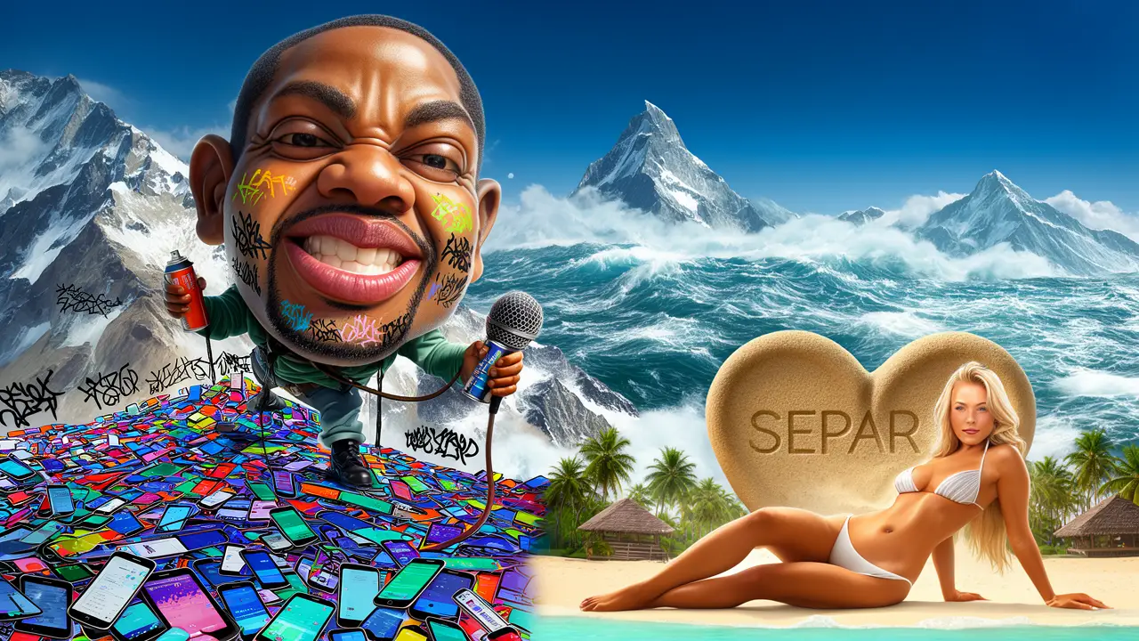 Cover art: Válka o Everest aneb Srdíčko v písku pro hejtra