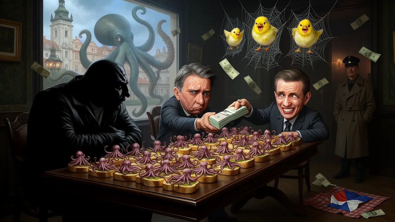 Cover art: Velezrada na chlebíčku