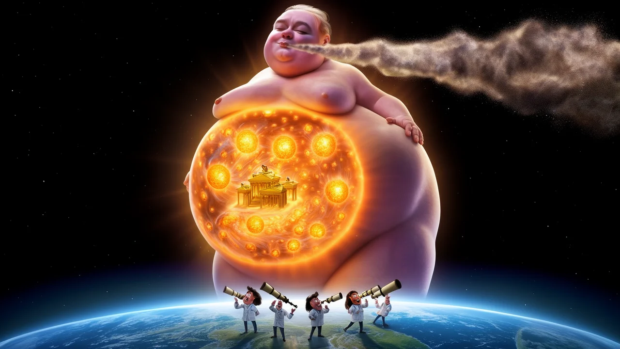 Cover art: Vesmírný gigant skrývá tři miliardy našich Sluncí