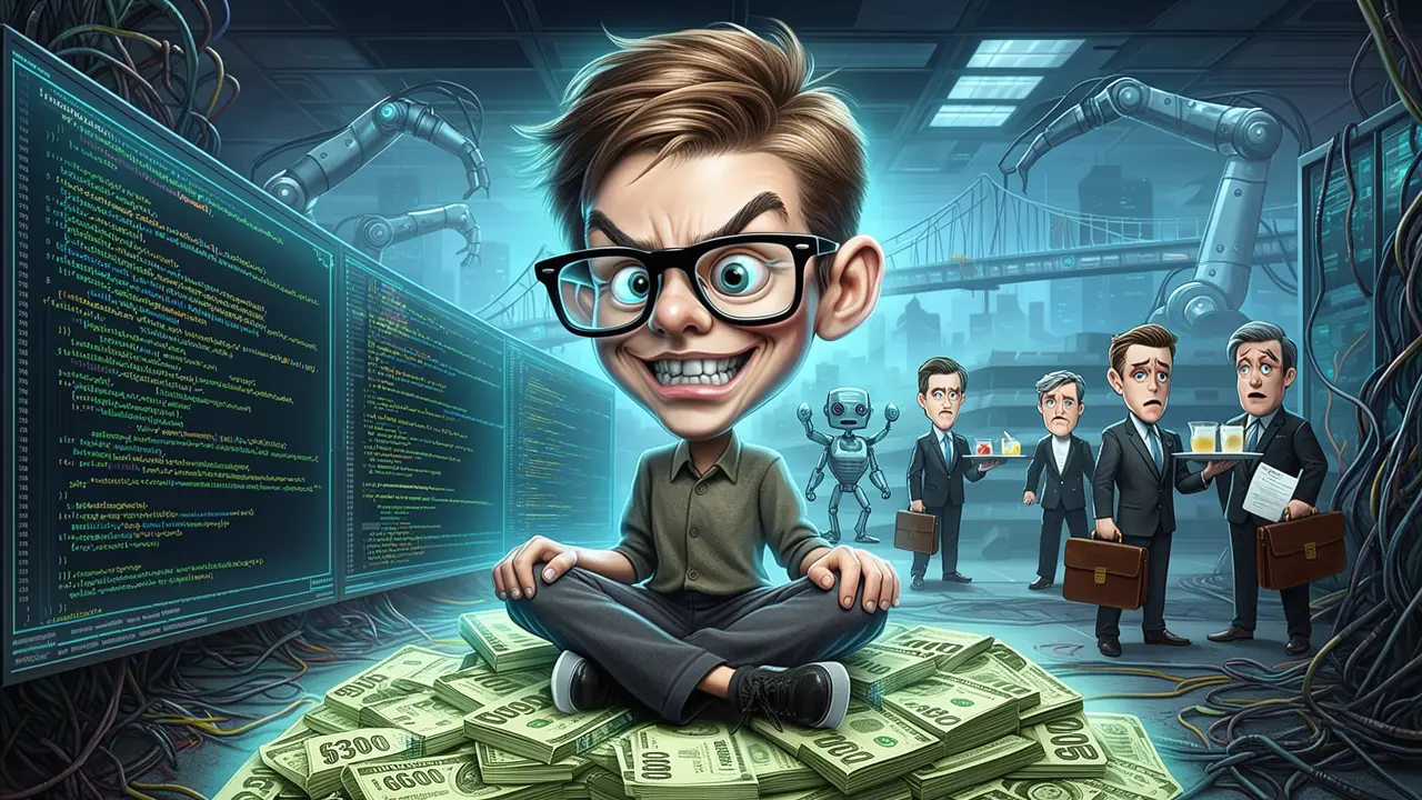 Cover art: Vibe Coding za šest litrů
