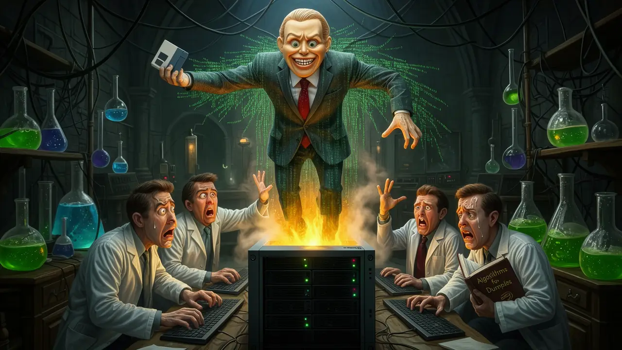 Cover art: Vyvoláváme duchy v křemíku