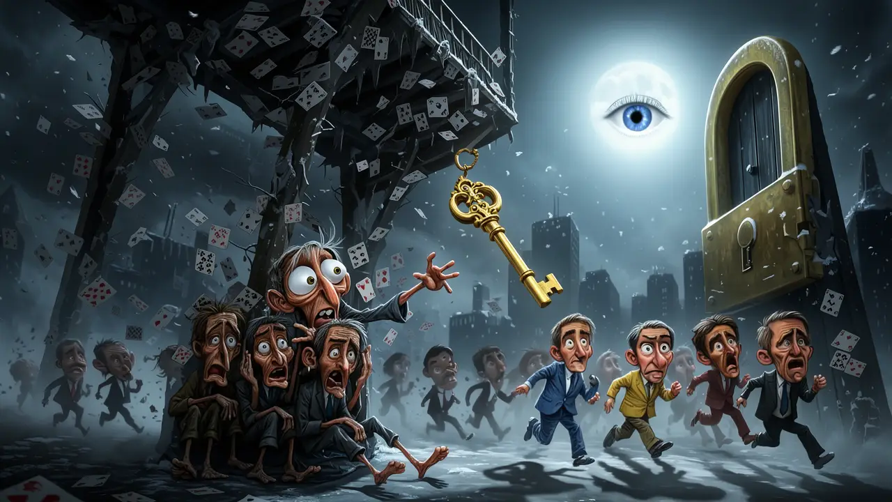 Cover art: Zima pod mostem a prázdná ulice